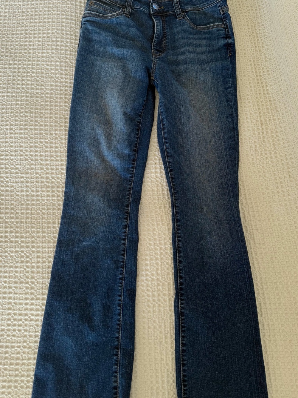 KUT From the Kloth Natalie Fab Ab High Rise Bootcut Jeans 2 Raw Hem - Picture 2 of 11